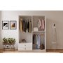 HANAH HOME Ormar mat bela boja Rb 067 - slika 3