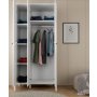 HANAH HOME Drveni ormar bele boje FRN 20067 - slika 4
