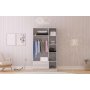 HANAH HOME Ormar mat bela boja Rb 186 - slika 4