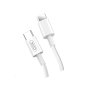XO XO PD kabl za telefon USB-C - USB-C 1m WHITE - slika 1