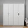 HANAH HOME Ormar bele boje Kardelen 1600 103 - slika 1