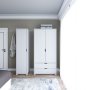 HANAH HOME Ormar bele boje Duru 1600 020 - slika 4