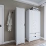 HANAH HOME Ormar bele boje Duru 1600 020 - slika 5