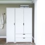 HANAH HOME Ormar bele boje Duru 1600 020 - slika 1