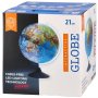 KENGUR Alaysky, globus sa LED svetlom, engleski, fizička mapa, 21cm - slika 2