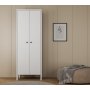 HANAH HOME Drveno - beli ormar FRN 20014 - slika 1