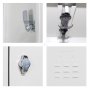 HANAH HOME Ormarić za skladištenje Js1012 Light Grei - slika 3