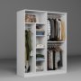 HANAH HOME Beli ormar Kardelen 1600 99 - slika 5