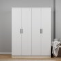 HANAH HOME Beli ormar Kardelen 1600 99 - slika 1