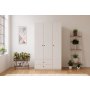 HANAH HOME Ormar mat bele boje Rb 066 - slika 2