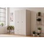 HANAH HOME Ormar mat bele boje Rb 066 - slika 1