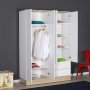 HANAH HOME Ormar bele boje Base 4 - slika 2