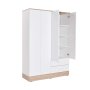 HANAH HOME Ormar bele boje Base 4 - slika 5