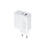 Maxlife MAXLIFE kućni punjač za telefon od 45W sa USB-A i USB-C ulazom WHITE - slika 1