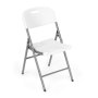 Bolzz ModernHome Set od 2 sklopivih stolica white - slika 3