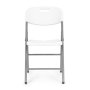 Bolzz ModernHome Set od 2 sklopivih stolica white - slika 1