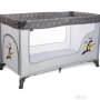 BBO Prenosivi krevetac za bebe 1 nivo Dream&Play Grey - slika 1