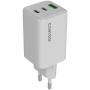 CANYON CU65ACC kućni punjač 2x65W Beli (CNS-CUW65ACC) - slika 1