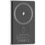 CANYON OnPower 505 slim Magnetic PowerBank baterija-punjač 5000 mAh Sivi (CNS-CPB505DG) - slika 1