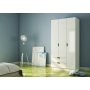 HANAH HOME Mat beli ormar Rb 155 - slika 1