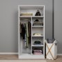 HANAH HOME Ormar bele boje Lucas 1600 81 - slika 3