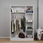 HANAH HOME Ormar bele boje Kardelen 1600 101 - slika 1