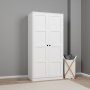 HANAH HOME Ormar u bloj boji Lucas 1600 85 - slika 2