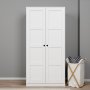 HANAH HOME Ormar u bloj boji Lucas 1600 85 - slika 1