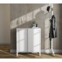HANAH HOME Drveni beli Ormar za cipele FRN 20047 - slika 1