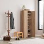 HANAH HOME Ormar za cipele u boji svetlo - orah Shc 529 Tt 2 - slika 1