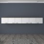 HANAH HOME Zidni ormar orah bela boja BA132 3906 - slika 1