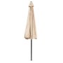 MultiGarden Veliki 3m suncobran sa nagibom Beige - slika 3