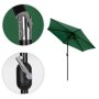 ModernHome Veliki ugaoni suncobran GREEN - slika 2