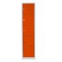 HANAH HOME Ormarić za skladištenje Js1016Tu Grei Orange - slika 1