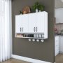 HANAH HOME Beli zidni ormar JE199 3812 - slika 2