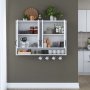 HANAH HOME Beli zidni ormar JE199 3812 - slika 4