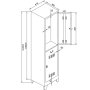 HANAH HOME Ormarić za skladištenje Js1010 Light Grei - slika 3