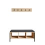 HANAH HOME Ormar za cipele Shanel Sapphire hrast boja - slika 3