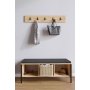 HANAH HOME Ormar za cipele Shanel Sapphire hrast boja - slika 1