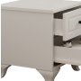 HANAH HOME Noćni ormarić mat bela bpoja Rb 058 - slika 5