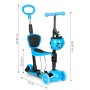 BBO BBO TROTINET (S979C) 5u1 GIGA - BLUE - slika 2