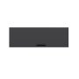 HANAH HOME Zidni ormar Kale 135 Anthracite - slika 2
