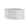 HANAH HOME Zidni ormar Kale Corner White Membrane - slika 4
