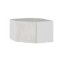 HANAH HOME Zidni ormar Kale Corner White Nostalgia - slika 2