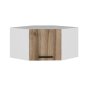 HANAH HOME Zidni ormar Kale Corner White Dore - slika 2