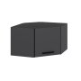 HANAH HOME Zidni ormar Kale Corner Anthracite - slika 1