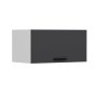 HANAH HOME Zidni ormr Kale 90 White Anthracite - slika 1
