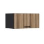 HANAH HOME Zidni ormar Kale 90 Anthracite Dore - slika 1