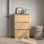 HANAH HOME Ormar za cipele boja hrasta Flat - slika 1