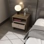 HANAH HOME Noćni ormarić Nova Walnut Cordoba - slika 3
